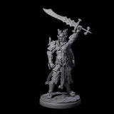 Deadly Dark Elf Marauder G Miniature for Dungeons and Dragons, Pathfinder or other TTRPGs
