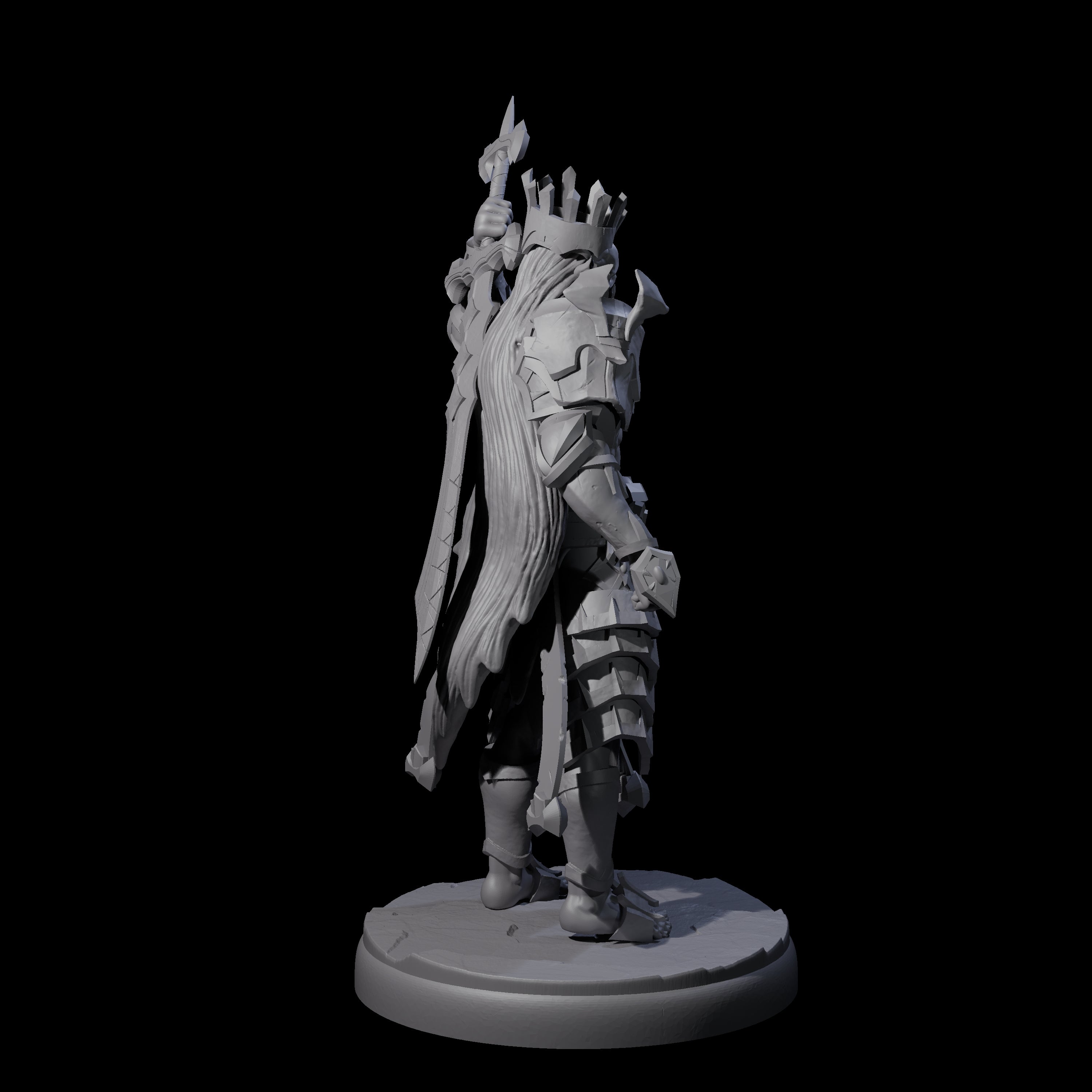 Deadly Dark Elf Marauder H Miniature for Dungeons and Dragons, Pathfinder or other TTRPGs