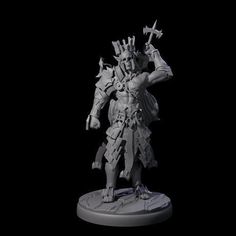 Deadly Dark Elf Marauder H Miniature for Dungeons and Dragons, Pathfinder or other TTRPGs