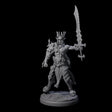 Deadly Dark Elf Marauder I Miniature for Dungeons and Dragons, Pathfinder or other TTRPGs