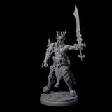 Deadly Dark Elf Marauder I Miniature for Dungeons and Dragons, Pathfinder or other TTRPGs