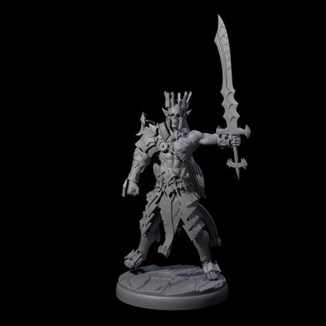 Deadly Dark Elf Marauder I Miniature for Dungeons and Dragons, Pathfinder or other TTRPGs