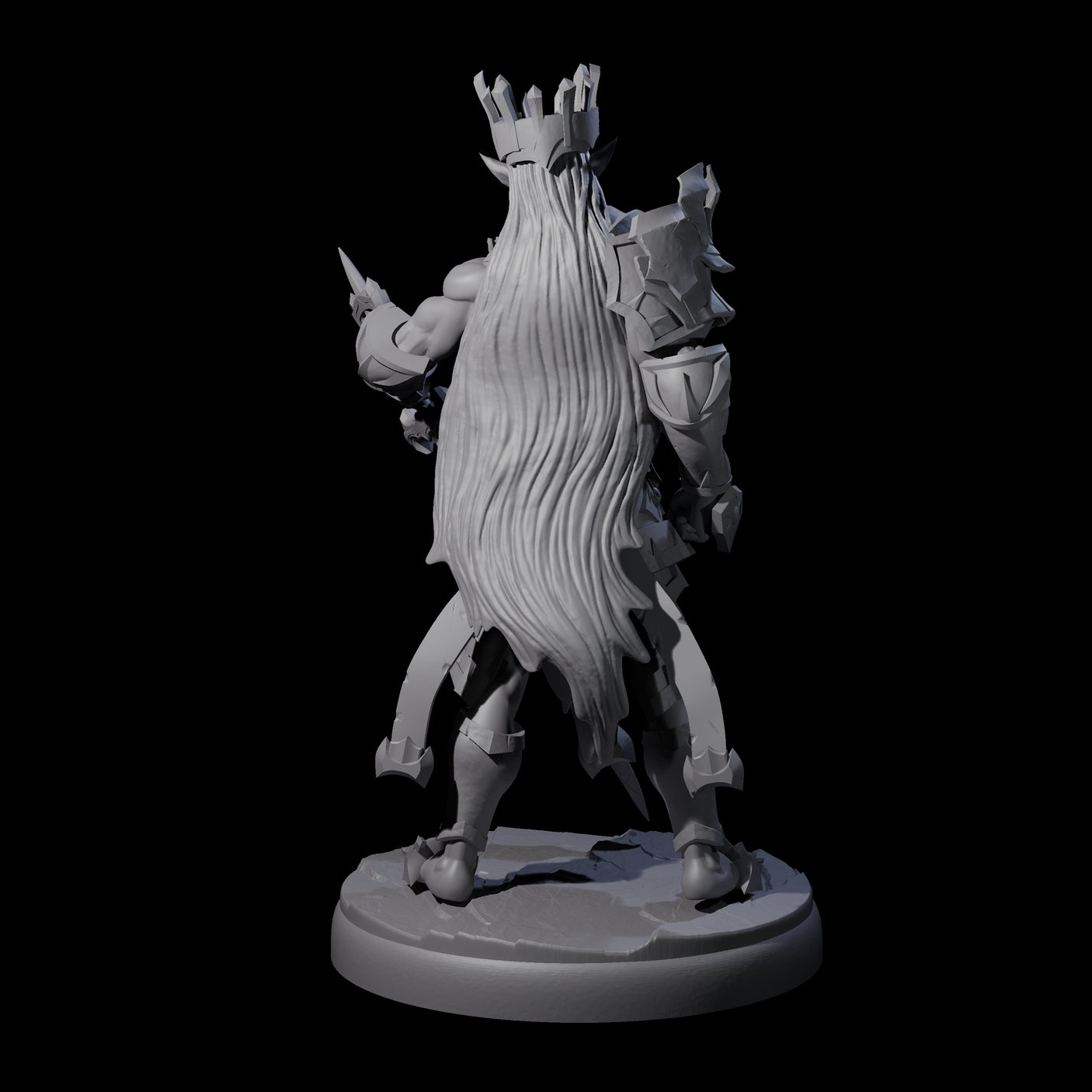Deadly Dark Elf Marauder K Miniature for Dungeons and Dragons, Pathfinder or other TTRPGs