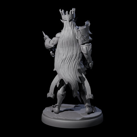 Deadly Dark Elf Marauder K Miniature for Dungeons and Dragons, Pathfinder or other TTRPGs