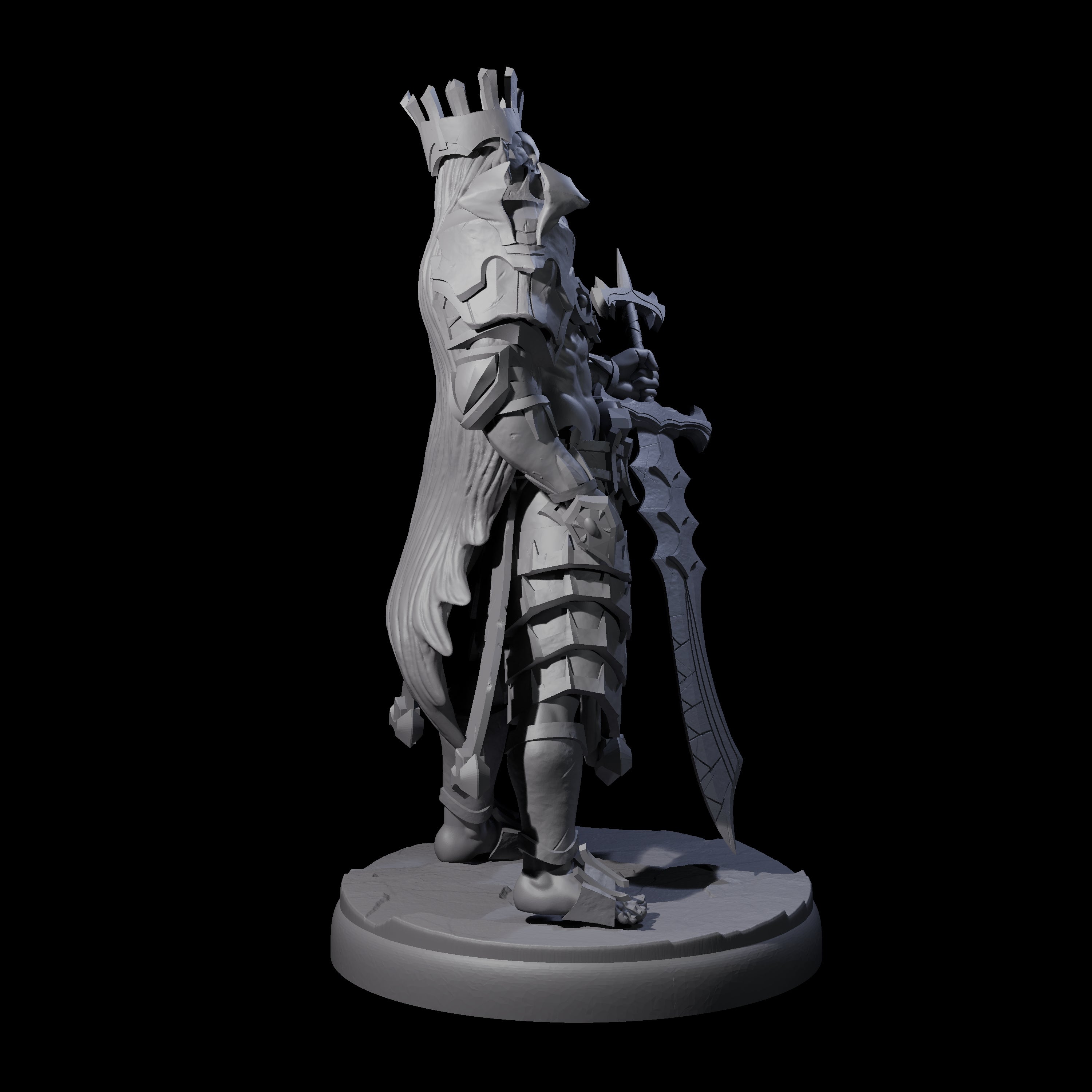 Deadly Dark Elf Marauder K Miniature for Dungeons and Dragons, Pathfinder or other TTRPGs