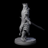 Deadly Dark Elf Marauder L Miniature for Dungeons and Dragons, Pathfinder or other TTRPGs