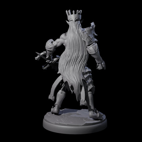 Deadly Dark Elf Marauder L Miniature for Dungeons and Dragons, Pathfinder or other TTRPGs