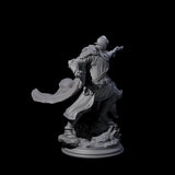 Deadly Human Gunslinger Miniature for Dungeons and Dragons, Pathfinder or other TTRPGs