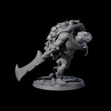 Death Barbarian Tortle Miniature for Dungeons and Dragons, Pathfinder or other TTRPGs
