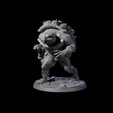 Death Barbarian Tortle Miniature for Dungeons and Dragons, Pathfinder or other TTRPGs