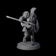Death Paladin Dwarf Centaur A Miniature for Dungeons and Dragons, Pathfinder or other TTRPGs