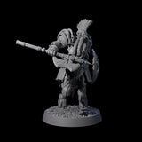 Death Paladin Dwarf Centaur A Miniature for Dungeons and Dragons, Pathfinder or other TTRPGs