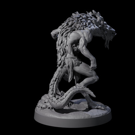 Death Wendigo A Miniature for Dungeons and Dragons, Pathfinder or other TTRPGs