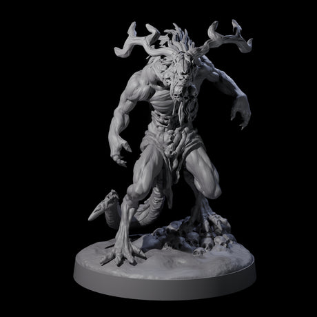 Death Wendigo A Miniature for Dungeons and Dragons, Pathfinder or other TTRPGs