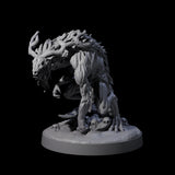 Death Wendigo B Miniature for Dungeons and Dragons, Pathfinder or other TTRPGs