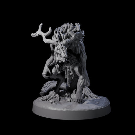 Death Wendigo B Miniature for Dungeons and Dragons, Pathfinder or other TTRPGs