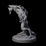 Death Wendigo C Miniature for Dungeons and Dragons, Pathfinder or other TTRPGs