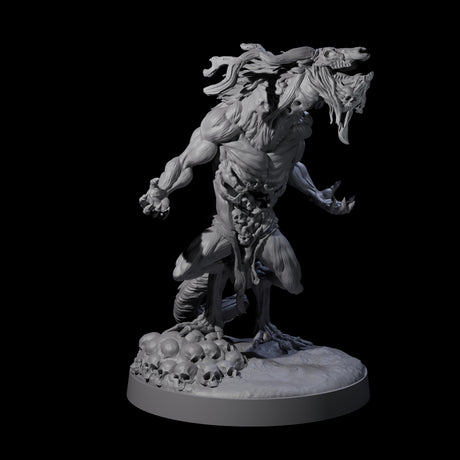 Death Wendigo C Miniature for Dungeons and Dragons, Pathfinder or other TTRPGs
