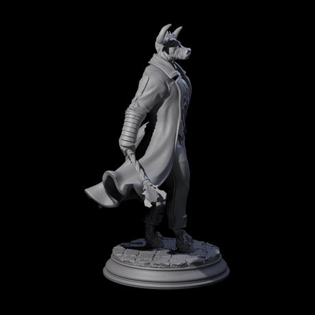 Debonair Minotaur Gentleman Miniature for Dungeons and Dragons, Pathfinder or other TTRPGs
