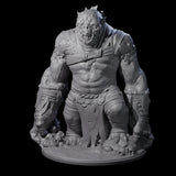Decaying Troll Berserker Miniature for Dungeons and Dragons, Pathfinder or other TTRPGs