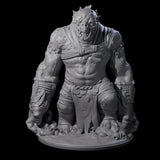 Decaying Troll Berserker Miniature for Dungeons and Dragons, Pathfinder or other TTRPGs