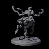 Decaying Undead Centaur Miniature for Dungeons and Dragons, Pathfinder or other TTRPGs
