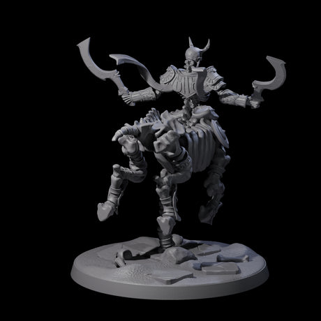 Decaying Undead Centaur Miniature for Dungeons and Dragons, Pathfinder or other TTRPGs