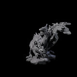 Decaying Undead Hydra Miniature for Dungeons and Dragons, Pathfinder or other TTRPGs