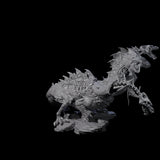 Decaying Undead Hydra Miniature for Dungeons and Dragons, Pathfinder or other TTRPGs