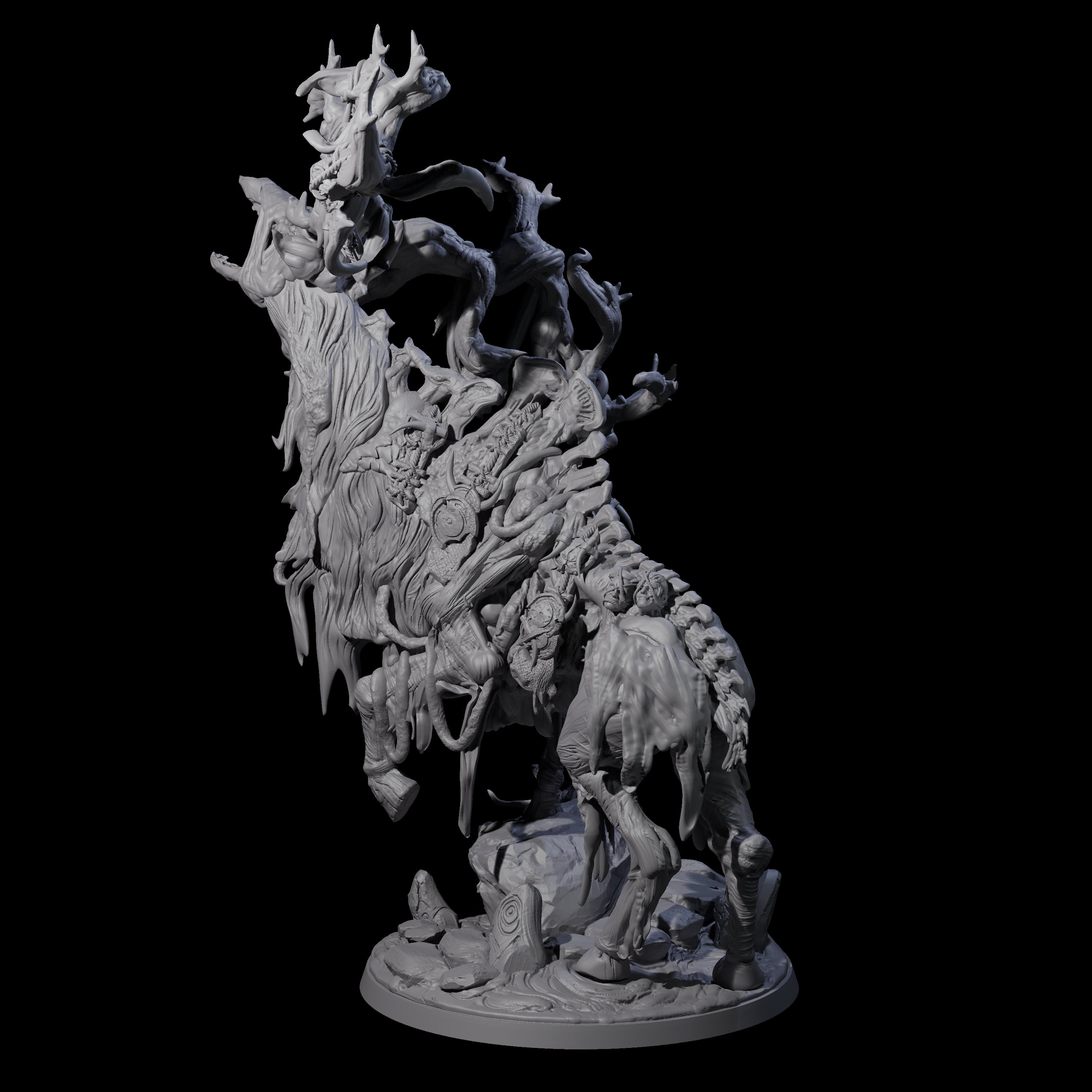 Decaying Undying Wendigo Miniature for Dungeons and Dragons, Pathfinder or other TTRPGs
