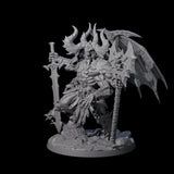 Decked Out Moloch Miniature for Dungeons and Dragons, Pathfinder or other TTRPGs