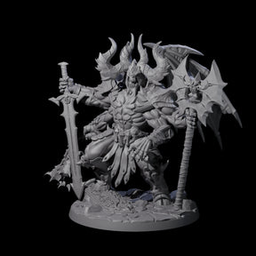 Decked Out Moloch Miniature for Dungeons and Dragons, Pathfinder or other TTRPGs