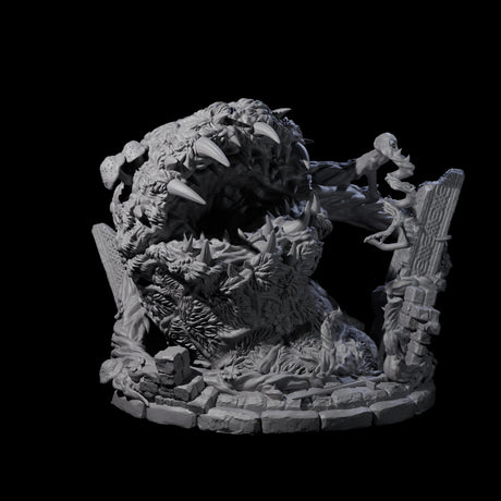Decomposing Tendriculos Miniature for Dungeons and Dragons, Pathfinder or other TTRPGs