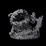 Decomposing Tendriculos Miniature for Dungeons and Dragons, Pathfinder or other TTRPGs