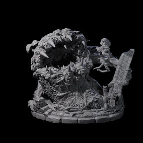 Decomposing Tendriculos Miniature for Dungeons and Dragons, Pathfinder or other TTRPGs