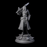 Decorated Champion Miniature for Dungeons and Dragons, Pathfinder or other TTRPGs