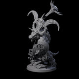 Decorated Dinosaur Lizardfolk Warrior A Miniature for Dungeons and Dragons, Pathfinder or other TTRPGs