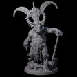 Decorated Dinosaur Lizardfolk Warrior B Miniature for Dungeons and Dragons, Pathfinder or other TTRPGs