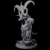 Decorated Dinosaur Lizardfolk Warrior B Miniature for Dungeons and Dragons, Pathfinder or other TTRPGs