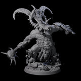 Decorated Dinosaur Lizardfolk Warrior D Miniature for Dungeons and Dragons, Pathfinder or other TTRPGs