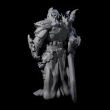 Decorated Dragon Guard Leader Miniature for Dungeons and Dragons, Pathfinder or other TTRPGs