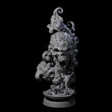 Decorated Flameskull A Miniature for Dungeons and Dragons, Pathfinder or other TTRPGs