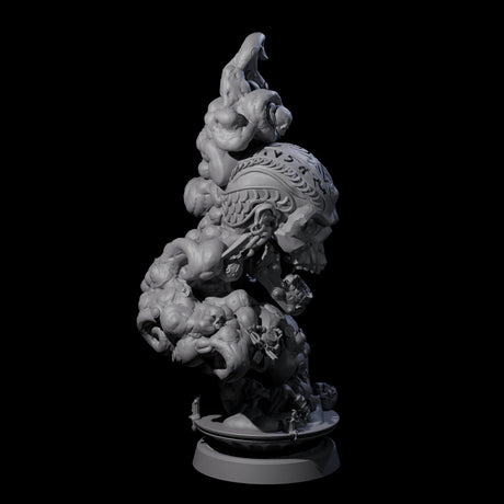 Decorated Flameskull A Miniature for Dungeons and Dragons, Pathfinder or other TTRPGs