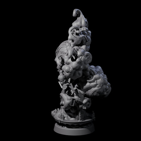 Decorated Flameskull A Miniature for Dungeons and Dragons, Pathfinder or other TTRPGs
