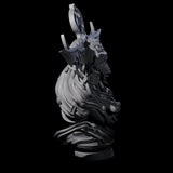 Decorated Flameskull C Miniature for Dungeons and Dragons, Pathfinder or other TTRPGs