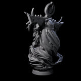 Decorated Flameskull C Miniature for Dungeons and Dragons, Pathfinder or other TTRPGs