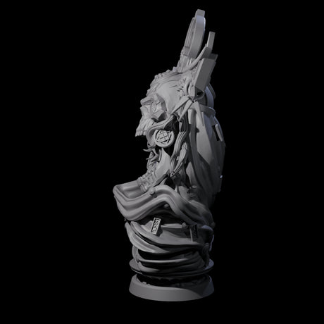 Decorated Flameskull C Miniature for Dungeons and Dragons, Pathfinder or other TTRPGs