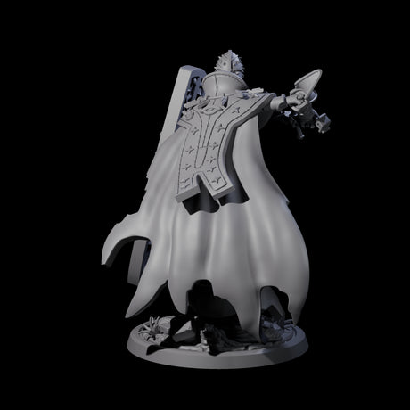 Decorated Skeleton Guard B Miniature for Dungeons and Dragons, Pathfinder or other TTRPGs