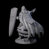 Decorated Skeleton Guard B Miniature for Dungeons and Dragons, Pathfinder or other TTRPGs