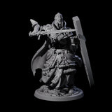 Decorated Skeleton Guard B Miniature for Dungeons and Dragons, Pathfinder or other TTRPGs